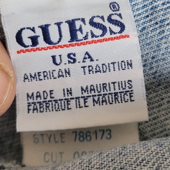 Vintage Original Guess Denim Jacket - Picture 7 of 12